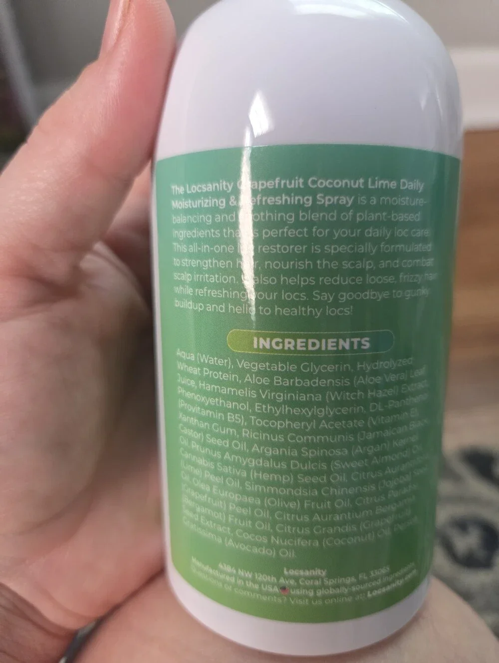 2/$15 NEW Locsanity Daily Moisturizing & Refreshing Spray (8oz)